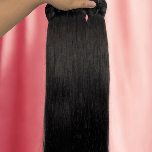 BUNDLE DEAL: 3 Raw Straight Hair Bundles - The BossBabe Company