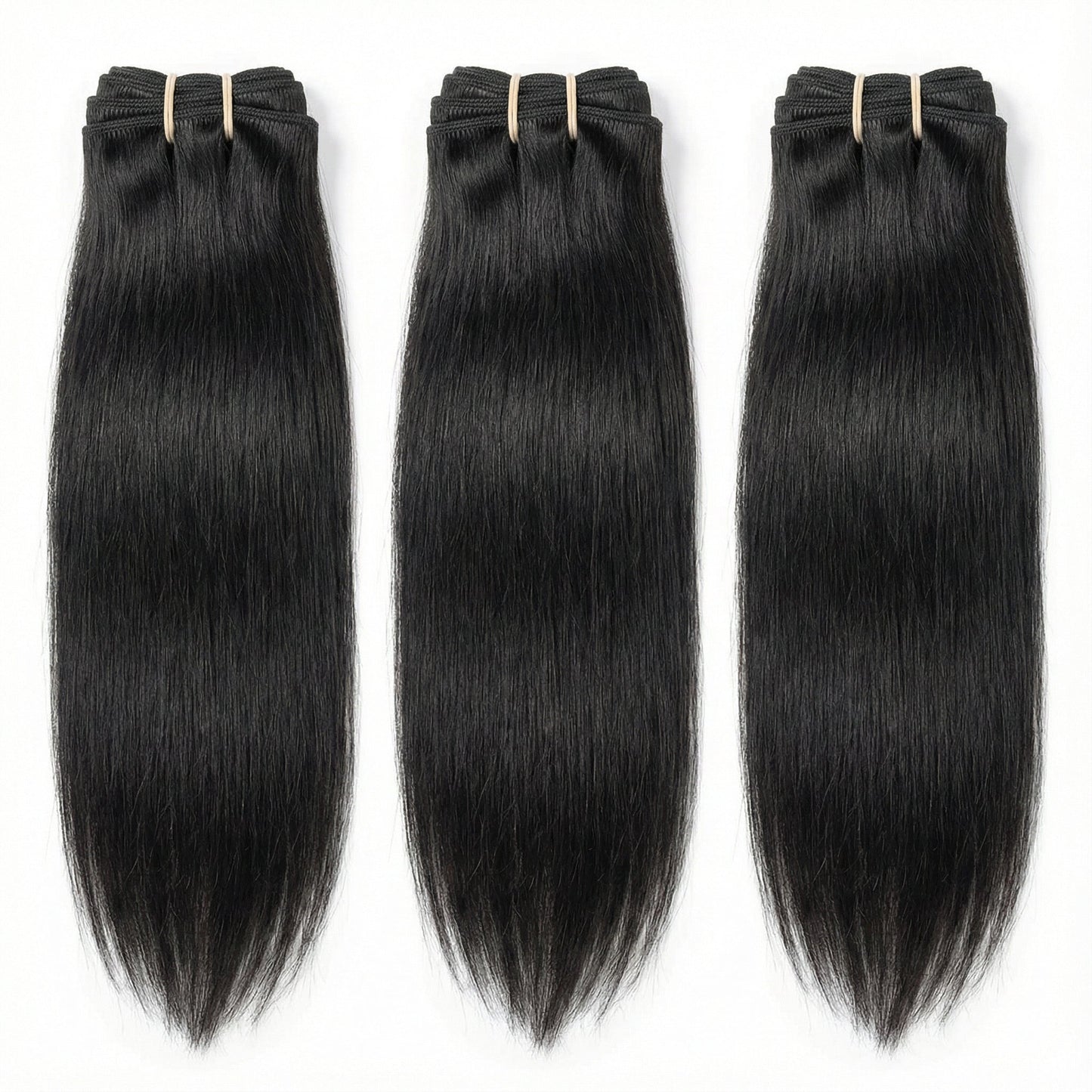 BUNDLE DEAL: 3 Virgin Straight Hair Bundles - The BossBabe Company