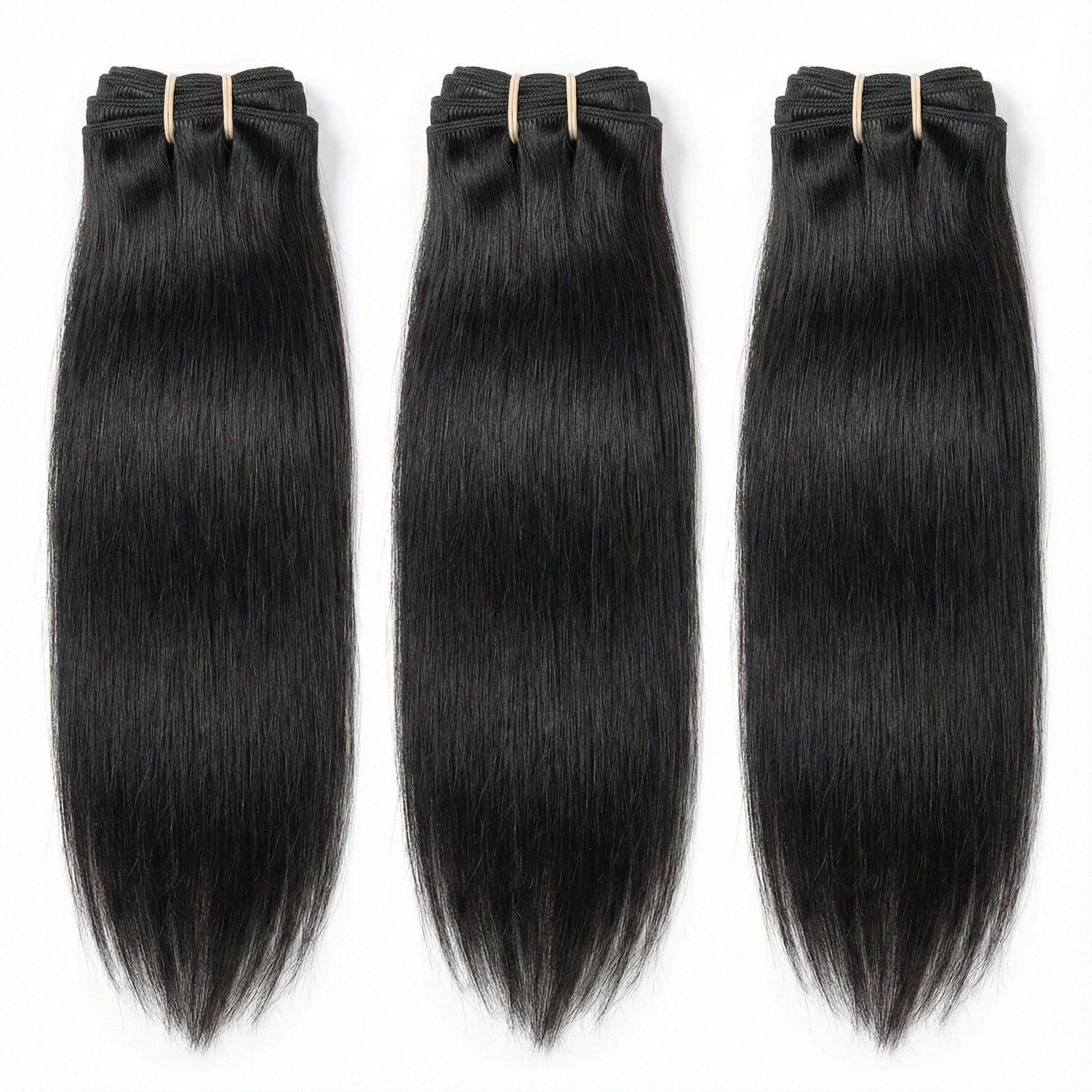 BUNDLE DEAL: 3 Virgin Straight Hair Bundles - The BossBabe Company