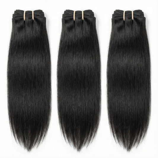 BUNDLE DEAL: 3 Virgin Straight Hair Bundles - The BossBabe Company